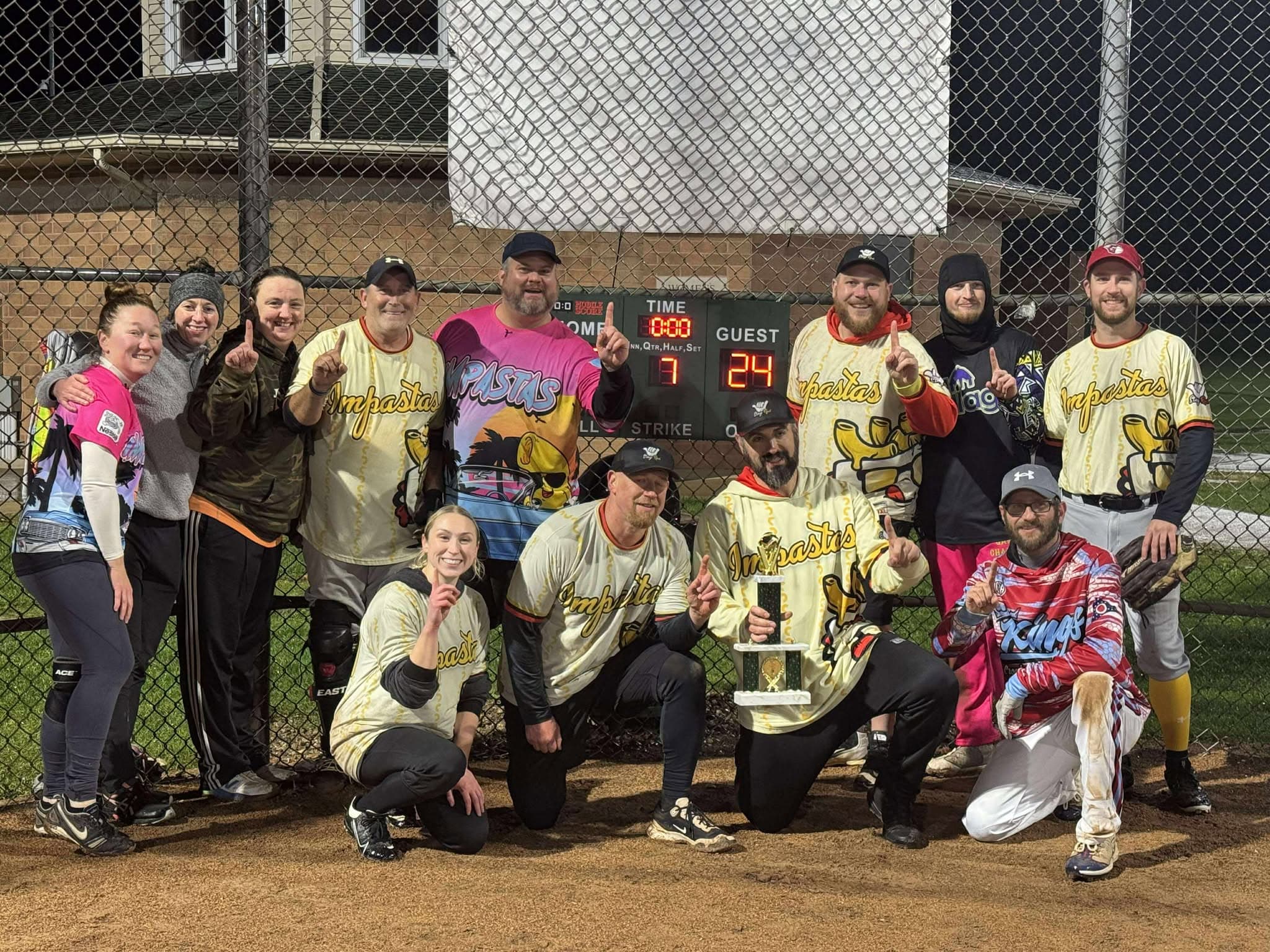 Impastas - 2025 Fall Co-Ed Champions